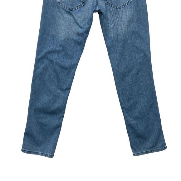 Hollister‎ Men's Slim Straight Epic Flex Light Wash Distressed Jeans - Picture 7 of 11